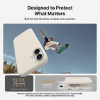 Belkin SheerForce Protect mobile phone case 6.3" Cover Sand