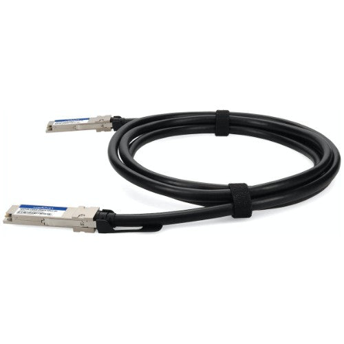 AddOn Networks QSFP28-100GB-PDAC0-5MLZ-AO InfiniBand/fibre optic cable 19.7" (0.5 m) Black