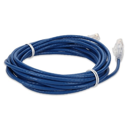 AddOn Networks ADD-40FSLCAT6A-BE networking cable Blue 479.9" (12.2 m) Cat6a U/UTP (UTP)