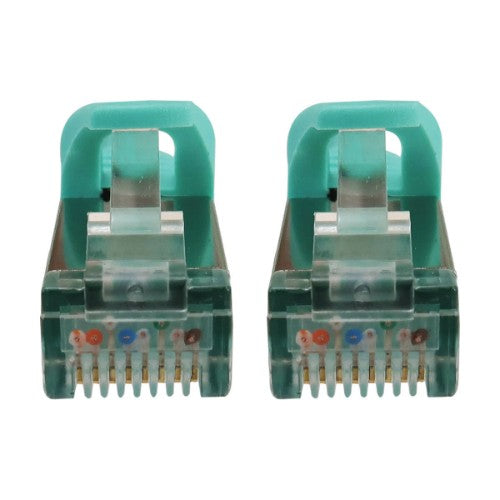 Tripp Lite N262-S03-AQ networking cable Aqua color 35.8" (0.91 m) Cat6a S/UTP (STP)