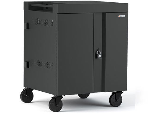 Bretford Cube Portable device management cart Charcoal