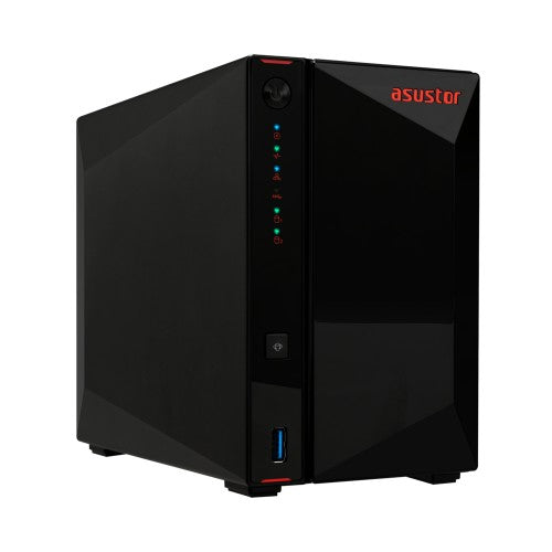 Asustor AS5402T NAS/storage server Intel® Celeron® N5105 4 GB DDR4 0 TB ADM Black