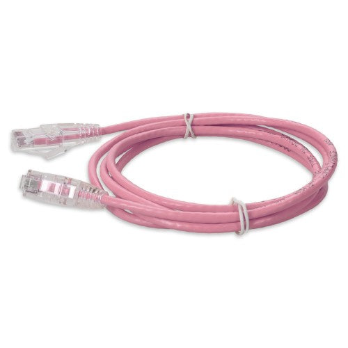 AddOn Networks ADD-15FSLCAT6A-PK networking cable Pink 181.1" (4.6 m) Cat6a U/UTP (UTP)