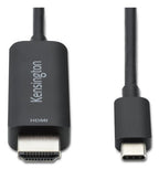 Kensington K38343WW video cable adapter 70.9" (1.8 m) USB Type-C HDMI Black
