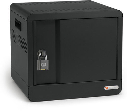 Bretford CUBE Micro Station Portable device management cabinet Charcoal