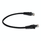 AddOn Networks ADD-4FCAT6-BK-TAA networking cable Black 48" (1.22 m) Cat6 U/UTP (UTP)
