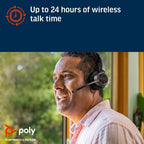 HP Poly Voyager 4320-M Microsoft Teams Certified Headset +BT700 dongle +Charging Stand