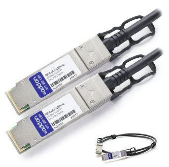 AddOn Networks 40GB-C0.5-QSFP-AO InfiniBand/fibre optic cable 19.7" (0.5 m) QSFP+ Black