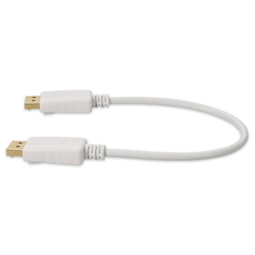 AddOn Networks DISPLAYPORT1FW DisplayPort cable 11.8" (0.3 m) White
