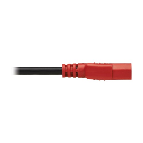 Tripp Lite P004-004-RD power cable Black, Red 47.2" (1.2 m) C14 coupler C13 coupler