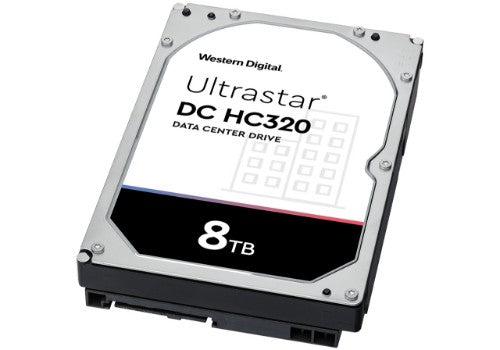 Western Digital Ultrastar DC HC320 internal hard drive 8 TB 7200 RPM 256 MB 3.5" Serial ATA III