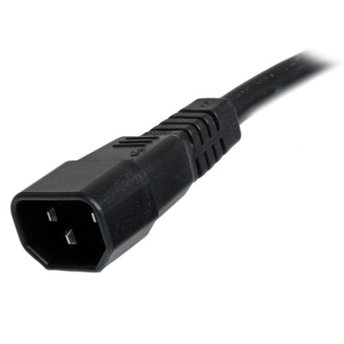 StarTech.com PXTC14C156 power cable Black 70.9" (1.8 m) C14 coupler C15 coupler - Buy IT Solutions