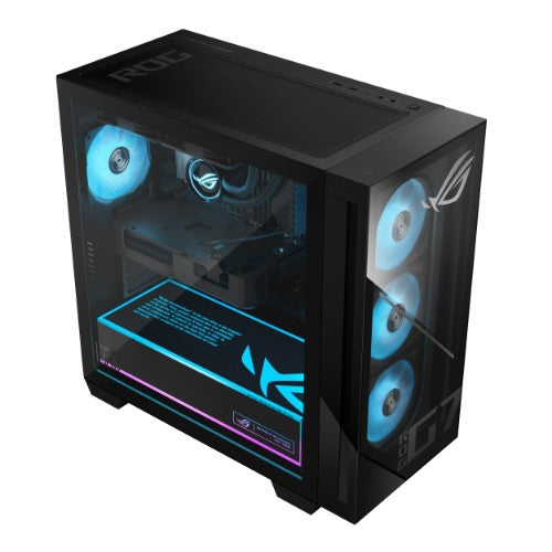 ASUS ROG G700 GM700TZ-PS787 AMD Ryzen™ 7 9800X3D 32 GB DDR5-SDRAM 2 TB SSD NVIDIA GeForce RTX 5080 Windows 11 Home Tower PC Black