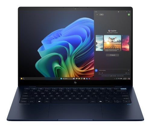 HP EliteBook Ultra G1q AI PC Snapdragon X1E-78-100 Laptop 14" Touchscreen 2.2K 32 GB LPDDR5x-SDRAM 1 TB SSD Wi-Fi 7 (802.11be) Windows 11 Pro Blue