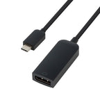 VisionTek 901495 video cable adapter USB Type-C DisplayPort Black