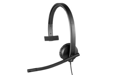 Logitech 981-000570 headphones/headset Wired Head-band Office/Call center Black