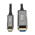 Tripp Lite U444F3-15M-H4K6 video cable adapter 590.6" (15 m) USB Type-C HDMI Black