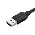 StarTech.com USB3AU1MRS USB cable USB 3.2 Gen 1 (3.1 Gen 1) 39.4" (1 m) USB A Micro-USB B Black