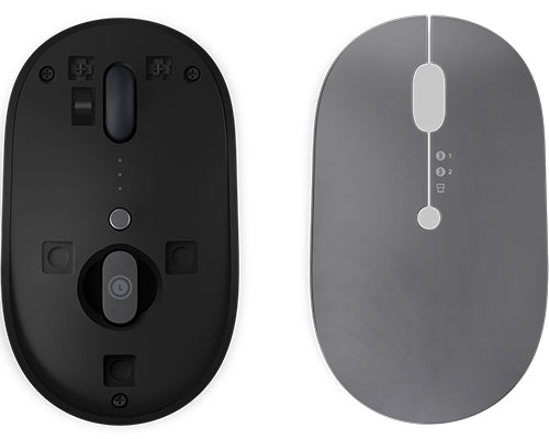 Lenovo Go Multi-Device mouse Office Ambidextrous RF Wireless + Bluetooth Optical 2400 DPI