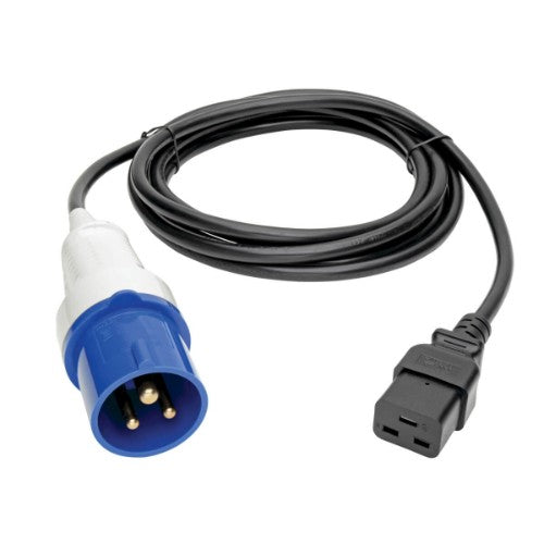 Tripp Lite P070-010 power cable Black 3.54" (0.0900 m) C19 coupler