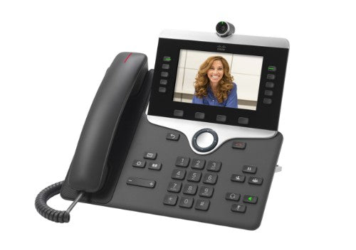 Cisco 8865 IP phone Charcoal 5 lines Wi-Fi
