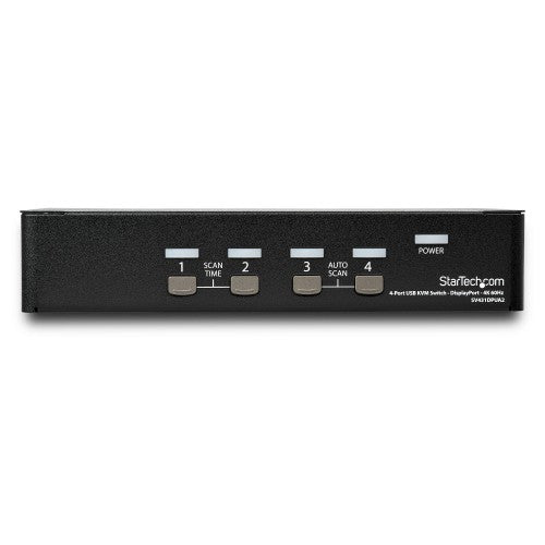 StarTech.com SV431DPUA2 KVM switch Rack mounting Black