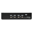 StarTech.com SV431DPUA2 KVM switch Rack mounting Black