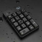 Adesso WKB-6010UB numeric keypad Universal RF Wireless Black