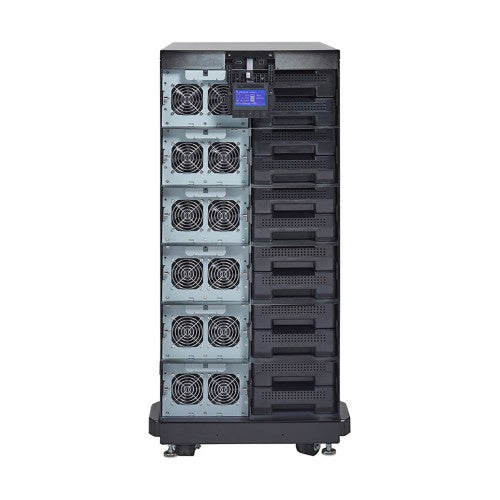 Eaton 9PXM12AAAAA rack cabinet 21U Freestanding rack Black, Silver