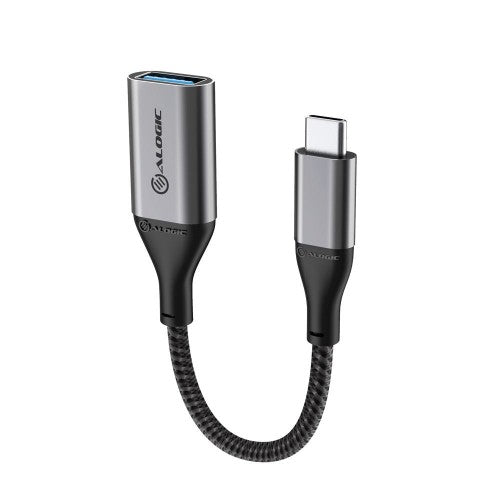 ALOGIC ULCAA-SGR USB cable USB 3.2 Gen 1 (3.1 Gen 1) 5.91" (0.15 m) USB C USB A Gray