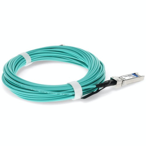 AddOn Networks 10531-AO InfiniBand/fibre optic cable 787.4" (20 m) SFP28 AOC Aqua color