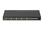 NETGEAR GSM4248PX Managed L2/L3/L4 Gigabit Ethernet (10/100/1000) Power over Ethernet (PoE) 1U Black