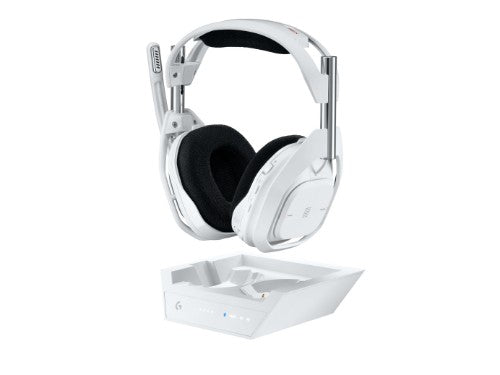 Logitech G 939-002132 headphones/headset Wireless Head-band Gaming Bluetooth White