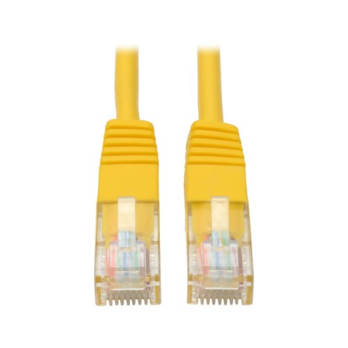 Tripp Lite N002-005-YW networking cable Yellow 59.8" (1.52 m) Cat5e U/UTP (UTP)