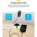 StarTech.com USB2CC6FBKE2PK USB cable USB 2.0 70.9" (1.8 m) USB C Black