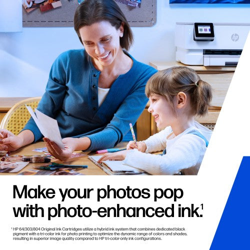 HP 64 Tri-color Original Ink Cartridge