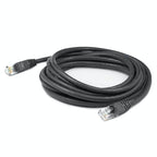 AddOn Networks ADD-15FCAT6S-BK networking cable Black 179.9" (4.57 m) Cat6 S/UTP (STP)