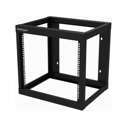 StarTech.com RK919WALLO rack cabinet 9U Wall mounted rack Black