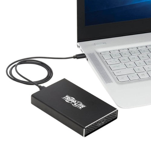 Tripp Lite U457-2M2-SATAG2 storage drive enclosure HDD/SSD enclosure Black 2.5"