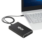 Tripp Lite U457-2M2-SATAG2 storage drive enclosure HDD/SSD enclosure Black 2.5"