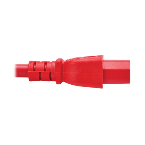 Eaton P018-010-ARD power cable Red 122" (3.1 m) C14 coupler C15 coupler