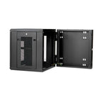 StarTech.com RK1224WALHM rack cabinet 12U Wall mounted rack Black