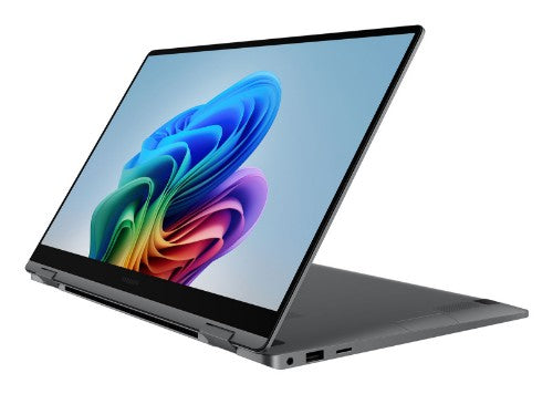 Samsung Galaxy Book5 360 Intel Core Ultra 7 256V Hybrid (2-in-1) 15.6" Touchscreen Full HD 16 GB LPDDR5x-SDRAM 512 GB SSD Wi-Fi 7 (802.11be) Windows 11 Pro Gray