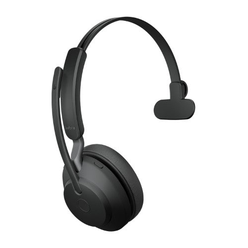 Jabra Evolve2 65 Headset Wireless Head-band Office/Call center USB Type-A Bluetooth Charging stand Black