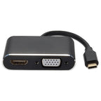 AddOn Networks USBC2H4VMFAL-AA USB graphics adapter 3840 x 2160 pixels Black