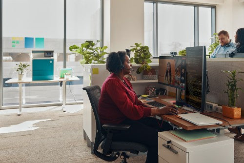 Poly Blackwire 3325 Stereo Microsoft Teams Certified USB-C Headset +3.5mm Plug +USB-C/A Adapter