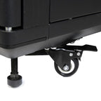 StarTech.com RK1236BKF rack cabinet 12U Freestanding rack Black