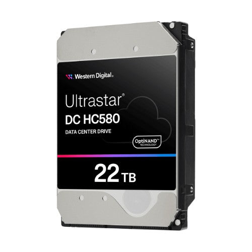 Western Digital Ultrastar DC HC580 internal hard drive 22 TB 7200 RPM 512 MB 3.5" Serial ATA