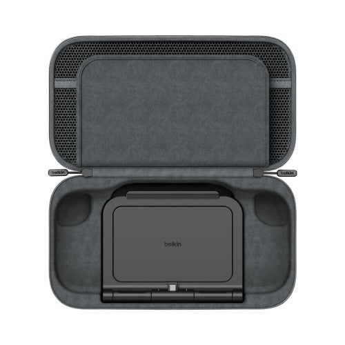 Belkin ENA003FQCH portable game console case Hardshell case Nintendo Charcoal