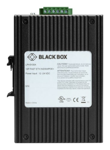Black Box LPH3100A network media converter 1000 Mbit/s